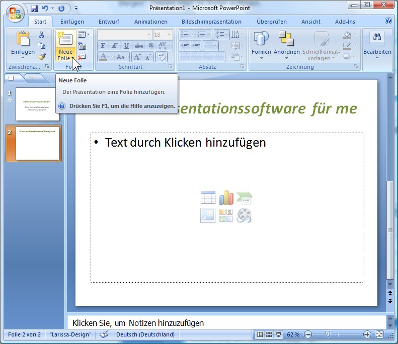 Bilder In Powerpoint Prasentationen Integrieren Und Bildeffekte