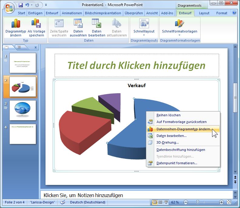 Diagramm In Powerpoint Erstellen Und Aus Zahlen Grafiken Erstellen