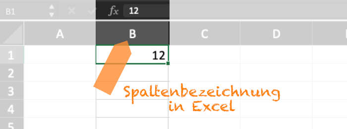 Spaltenbezeichnung bei Excel – von A bis maximal XFD
