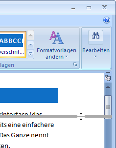 2 Textstellen gleichzeitig bearbeiten bzw vergleichen