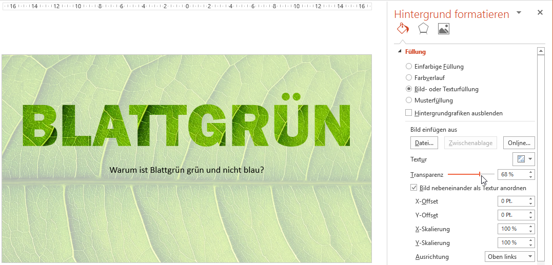 Die Titelfolie In Powerpoint Muss Rocken