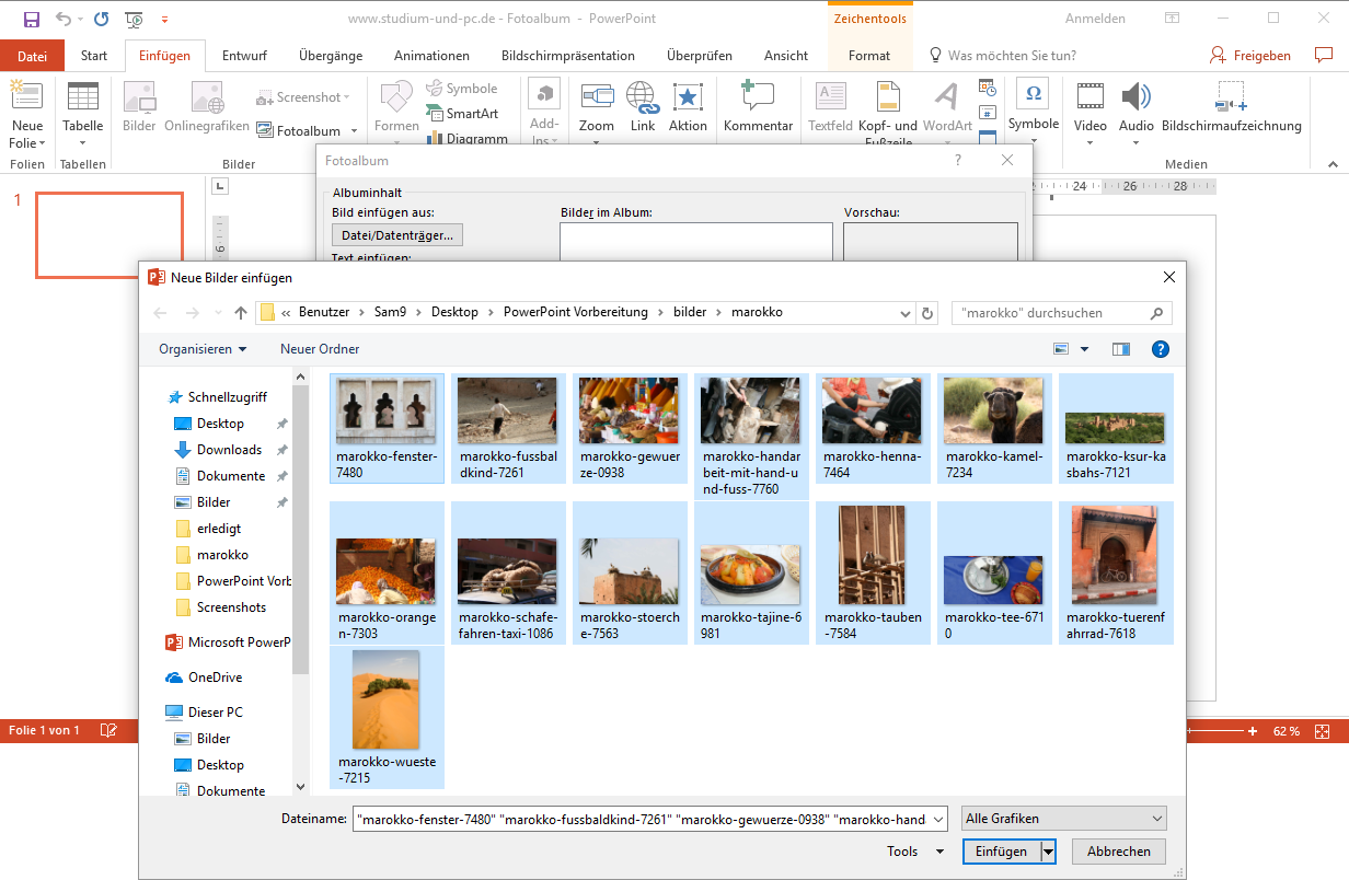 Fotoalbum In 5 Klicks Mit Powerpoint Erstellen