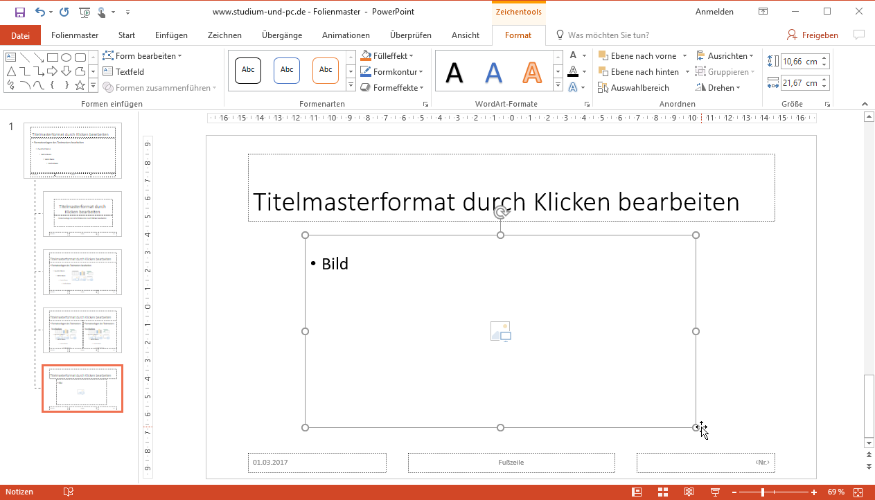 Masterfolien Eigene Vorlage Erstellen In Powerpoint