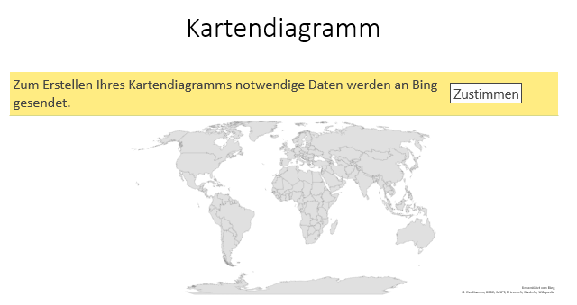 Kartendiagramme in PowerPoint einfügen