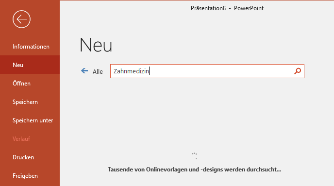 Suchen über Schlagwort