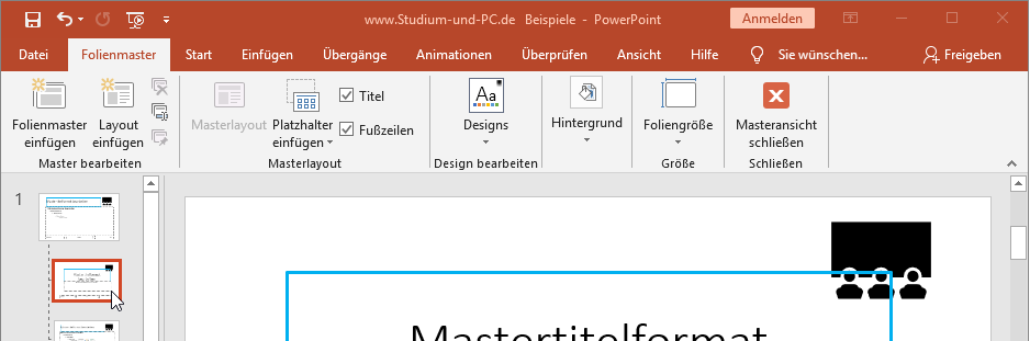 Logo ist auf Startseite anders gewünscht