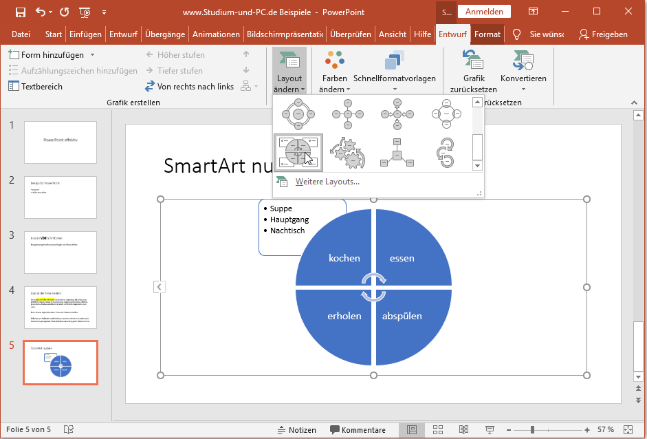 Smartart Grafiken In Powerpoint