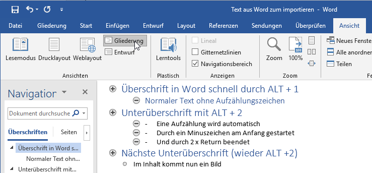 Schneller Inhalte Und Prasentationen In Powerpoint Aufbauen