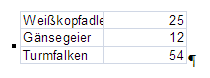 Excel-Tabelle aus Zwischenablage in Word-Datei eingefügt – mit Verknüpfung
